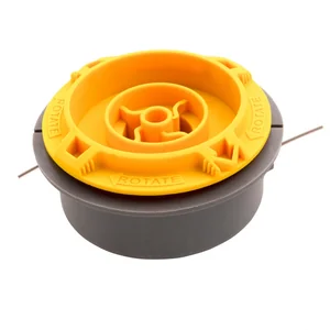 Denzel Катушка триммерная полуавтомат, быстрая заправка, шестигранник HEX х 15/6, болт 5/16 левый, М8 левый 96364