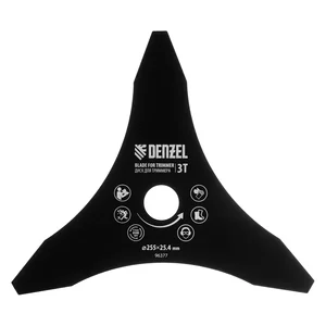 Denzel Диск для триммера, 250 х 25,4 3 лезвия 96377