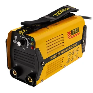 Denzel Аппарат инверторный дуговой сварки DS-160 Compact, 160 А, ПВ 70%, диаметр электрода 1.6-3.2 мм 94371
