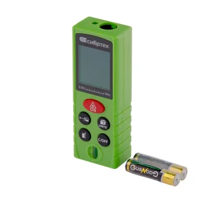 Сибртех Лазерный дальномер PM-40,40 м,с пузырьковым уровнем 38010