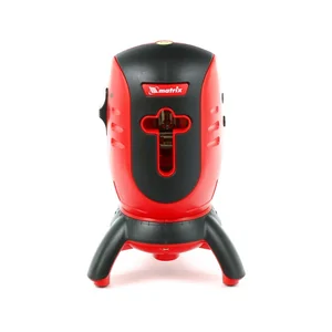 Matrix Уровень лазерный ML01T, дальность 10 м, точность ± 0,5 мм, / 1 м, длина волны 650 нм, проекция 1 вертикальная 1 горизонтальная плоскость, резьба под штатив 5/8" 35065