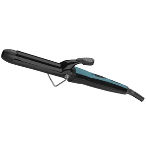 АКСИНЬЯ Щипцы для завивки волос КС 806 черные с бирюзовым