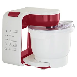 DELTA Кухонный комбайн 800W LUX DL 7500 P белый с бордовым