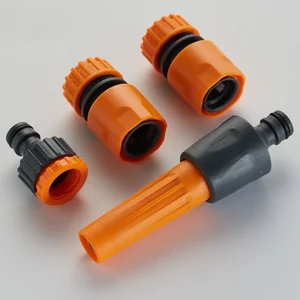 DELTA Набор приспособление для полива с фитингами 4 предмета ППГ 000026/4А