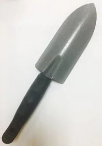 АГРОИНСТРУМЕНТ Совок посадочный большой с пластиковой ручкой 0,8мм