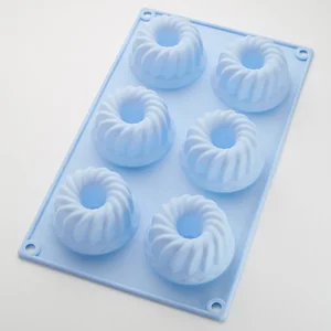 WEBBER Форма 28.5х17х3.5см Пудинг BE 4468 S голубая