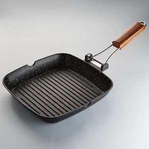 ЗАБАВА Сковорода гриль 28х28см ЯШМА РК-4032А