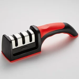 ALPENKOK Точилка для ножей AK 3002 черная с красным