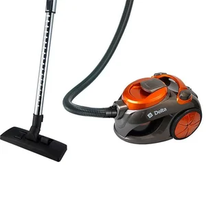 DELTA Пылесос 2000W DL 0828 серый с оранжевым