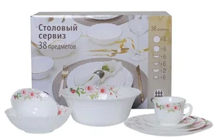 КОРАЛЛ Набор столовый 38 пр. Camelia H06231