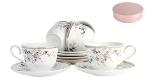 КОРАЛЛ Набор чайный 12 пр. Розалия  6Y-BHE-I4979