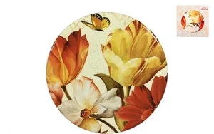 КОРАЛЛ Подставка под горячее 16 см Цветочный вальс YX922