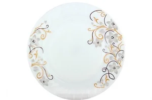 КОРАЛЛ Тарелка обеденная 23 см Ваниль HP90
