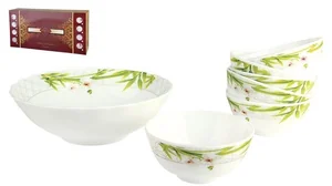 КОРАЛЛ Набор салатников 7шт. Бамбук JL9907B