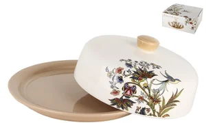 КОРАЛЛ Блюдо для блинов BRIGHT ORNAMENTAL ZFC246-2