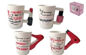 КОРАЛЛ Кружка 360мл. Женские мудрости PX180416-4