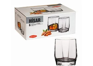 PASABAHCE Набор стаканов для виски HISAR 285 мл.(6 шт.) 42855