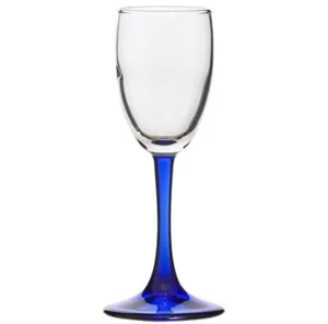 PASABAHCE Набор рюмок для водки IMPERIAL BLUE WORKSHOP 60мл. (4пр.) 440043 BBM