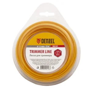 Denzel Леска для триммера круглая, 1.3 мм х 15 м 96141 Россия