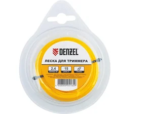 Denzel Леска для триммера квадратная, 1.6 мм х 15 м 96153 Россия