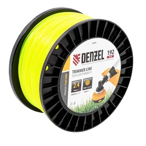 Denzel Леска для триммера круглая, 2,4мм х 192м, на DIN катушке FLEX CORD 96280