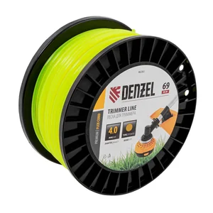 Denzel Леска для триммера круглая, 4,0мм х 69м, на DIN катушке FLEX CORD, 96283