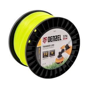 Denzel Леска для триммера звезда, 2,0мм х 374м, на DIN катушке FLEX CORD, 96285