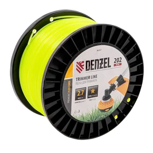 Denzel Леска для триммера звезда, 2,7мм х 202м, на DIN катушке FLEX CORD 96287