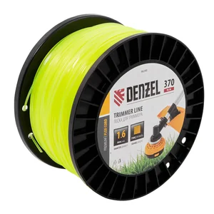 Denzel Леска для триммера квадрат 1,6мм х 370м, на DIN катушке FLEX CORD 96290