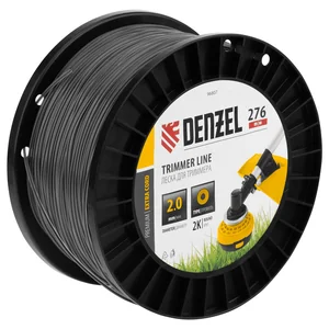 Denzel Леска для триммера двухкомпонентная круглая, 2,0мм х 276м, на DIN катушке EXTRA CORD 96807