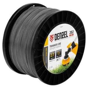 Denzel Леска для триммера двухкомпонентная звезда, 2,7мм х 202м, на DIN катушке EXTRA CORD 96814