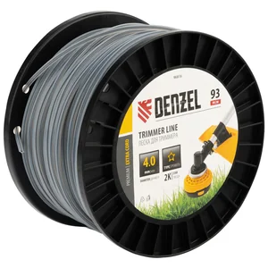 Denzel Леска для триммера двухкомпонентная звезда, 4,0мм х 93м, на DIN катушке EXTRA CORD 96816