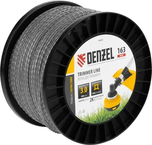 Denzel Леска для триммера двухкомпонентная витой квадрат, 3,0мм х 163м, на DIN катушке EXTRA CORD 96825
