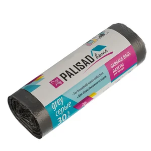 Palisad Пакеты для мусора 20 л x 30 шт. серые, Home 927015