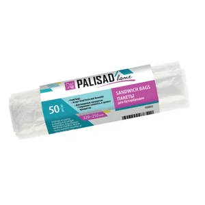 Palisad Пакеты для бутербродов, 320 x 250 мм, 50 шт, рулон, Home 950035