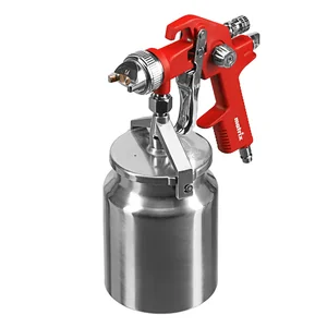 Matrix Краскораспылитель HVLP пневмат. с нижним бачком V= 1 л, сопло диаметром 1.4 мм 57319