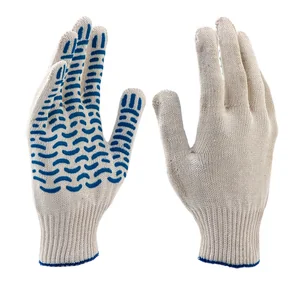 Сибртех Перчатки х/б, ПВХ покрытие, "Волна", 10 класс Россия 67716