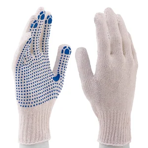 Сибртех Перчатки х/б, ПВХ покрытие, "Точка", 7 класс Россия 67774