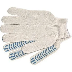 Сибртех Перчатки х/б, ПВХ покрытие, "Волна", 10 класс Россия 67777