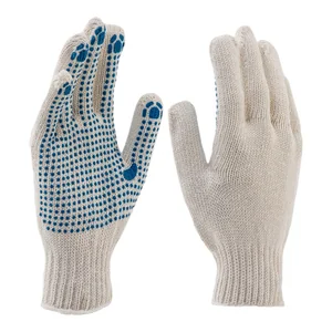 Сибртех Перчатки х/б, ПВХ покрытие, "Точка", 7 класс Россия 67703