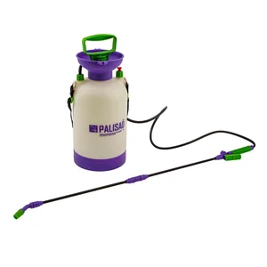 Palisad Опрыскиватель ручной усиленный с горловиной 5 л, с насосом, шлангом и разбрызгивателем 64745