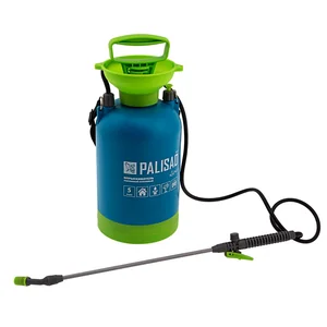 Palisad Опрыскиватель усиленный помповый 5 л, со шлангом и разбрызгивателем 64757 Luxe