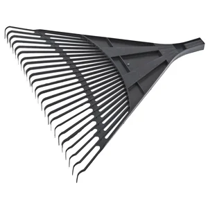 Сибртех Грабли веерные пластиковые, 600 мм, 24 плоских зуба, без черенка, Россия, 61708