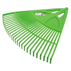 Palisad Грабли веерные пластиковые, 620 мм, 27 плоских зубьев, без черенка, Россия, 61709