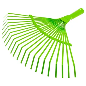 Palisad Грабли веерные стальные, 425 мм, 22 плоских зуба, эмалированные, без черенка, 617705