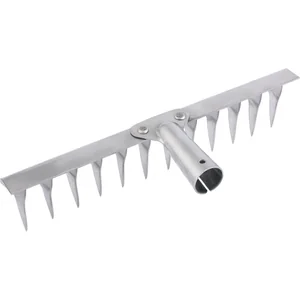 Сибртех Грабли, нержавеющая сталь, 290 мм, 12 витых зубьев, без черенка, Россия, 61753