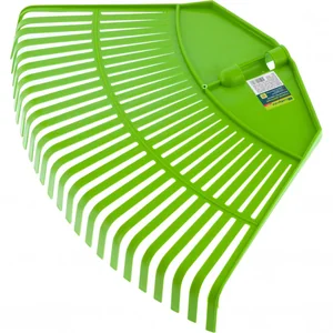 Сибртех Грабли веерные пластиковые, 580 мм, 26 плоских зубьев, без черенка, Россия, 61711