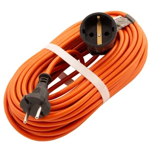 Сибртех Удлинитель-шнур силовой 20 м, 6А, тип УХз6, ПВС, 1 розетка без заземления 95812