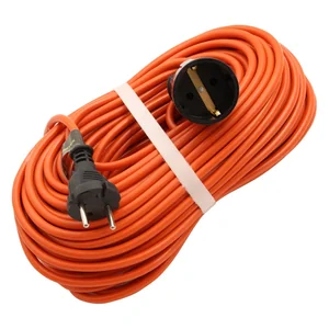 Сибртех Удлинитель-шнур силовой 30 м, 6А, тип УХз6, ПВС, 1 розетка без заземления 95813