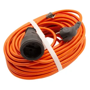 Сибртех Удлинитель-шнур силовой 20 м, 16А, тип УХ16, ПВС, усиленный, 1 розетка без заземления 95832